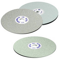 Diamond Discs available in a wide range of mesh sizes for grinding or pre polishing, the tough diamonds assure longer life as well as faster and sharper cutting without chipping or cracking. 