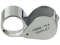 Gemological Tools Loupe 15x Chrome 5147