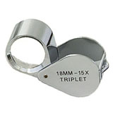 Loupe 15x Chrome