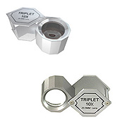 Loupe 10x Silver 20.5mm
