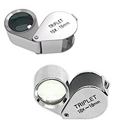 Loupe 10x Silver
