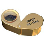 Loupe 10x Gold 