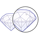 VVS1-VVS2 diamond clarity