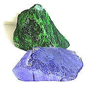 Fine cabbing rough gemstones direct from the mines at reasonable prices by Multicolour.com