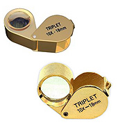 Loupe 10x Gold